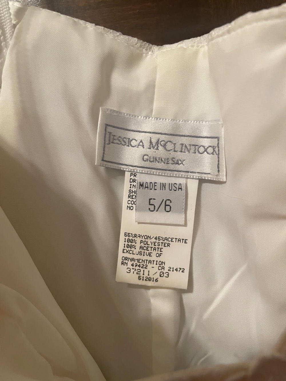 VINTAGE Jessica McClintock Gunne Sax Cocktail Dress - Picture 3 of 5
